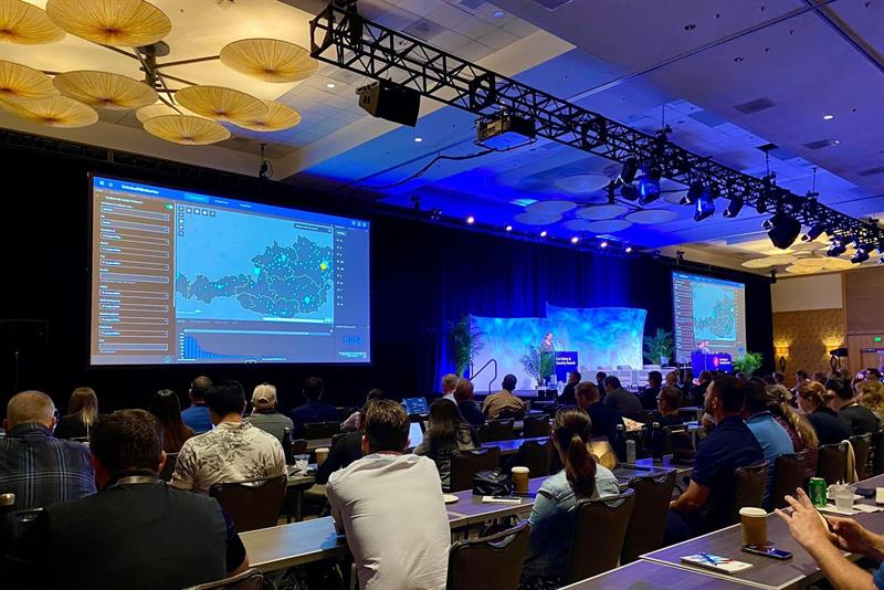 Präsentation des Kriminalitätsatlas Österreich beim Safety and Security Summit @ Esri in San Diego, USA
