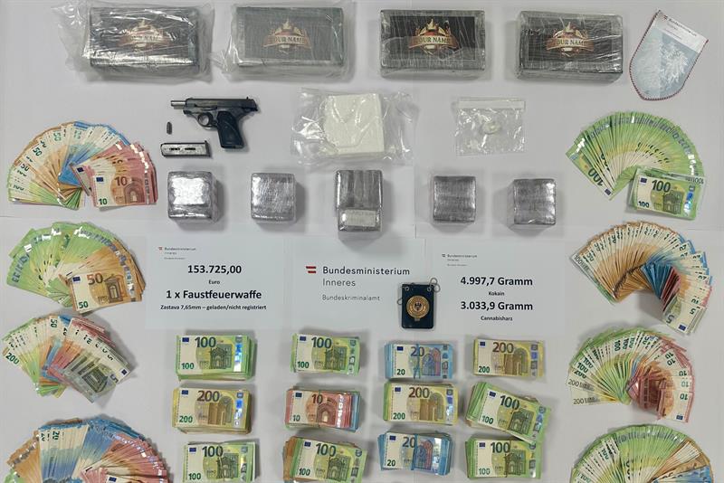 Foto zu Artikel: Schneller Schlag gegen serbisch-österreichische Drogenorganisation