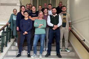 Gruppenbild der Daktyloskopieausbildung