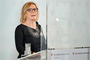 Die Vorsitzende des Dachverbandes Gewaltschutzzentren, Marina Sorgo.